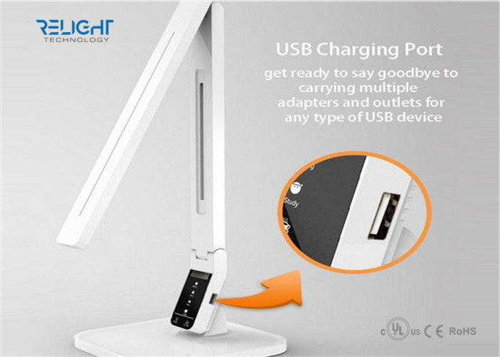 Dc12v Folding Dimmable Led Reading Lamp With Usb Port 4 Color Dc12v Folding Dimmable Led Reading Lamp With Usb Port 4 Color Temperature Modes