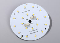 SMD 3528 10W round smd led pcb board , led lighting modules 6000K for panel light