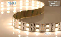 5050 Double Row 3000K 12V Flexible LED Strip Lights With CE / RoHs Listed