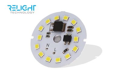 Bulb Light AC LED Module 80ra 9W Round 230V 700lm Lumen Aluminum PCB Materials