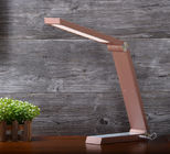 5 Level Brightness Triangle LED Office Lamp , Led Reading Light Wireless Charger Function