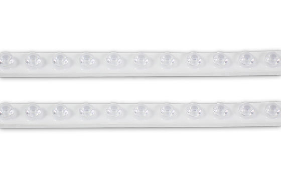 IP67 SMD2835 42pcs Flex Wall Washer Led Strip Light With Lens