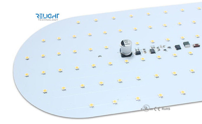 Commercial PCB LED Lighting Modules 52V 0.3A Aluminum 1.2mm Thinkness
