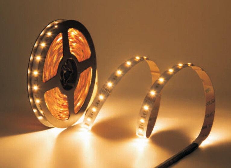 Warm White IP65 4.8W/m SMD5050 Flexible LED Strip Lights