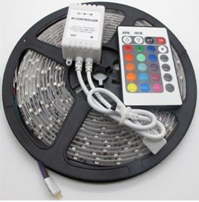 Relight High CRI 90Ra DC12/24V 19.2W 5M per roll single color FR4 material CE approved SMD5050 rgb dimmable led strip