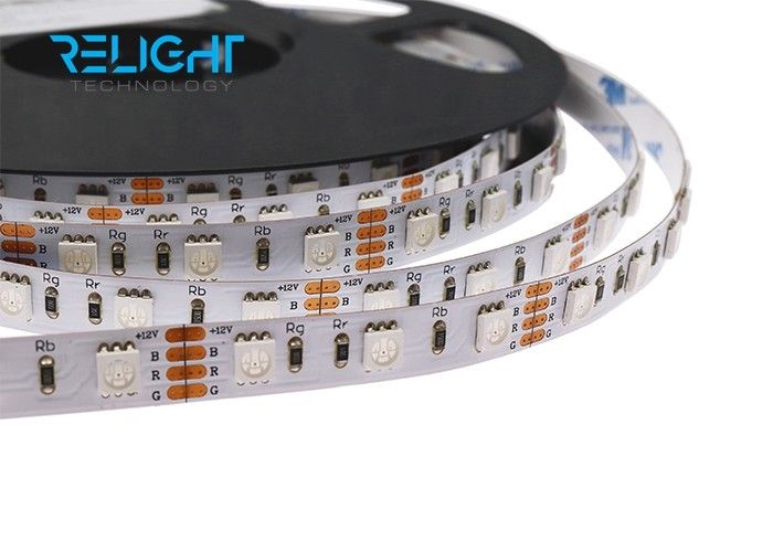 Low Voltage 5050 RGB LED Strip 12V/24V Digital 14.4W 60 Leds / M 2 Years Warranty