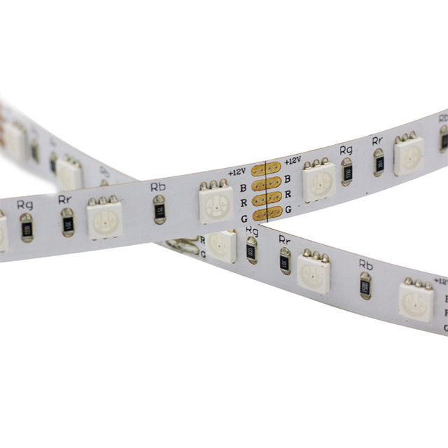 Muti Color DC 12 / 24V 5050 SMD RGB Flexible LED Strip Lights