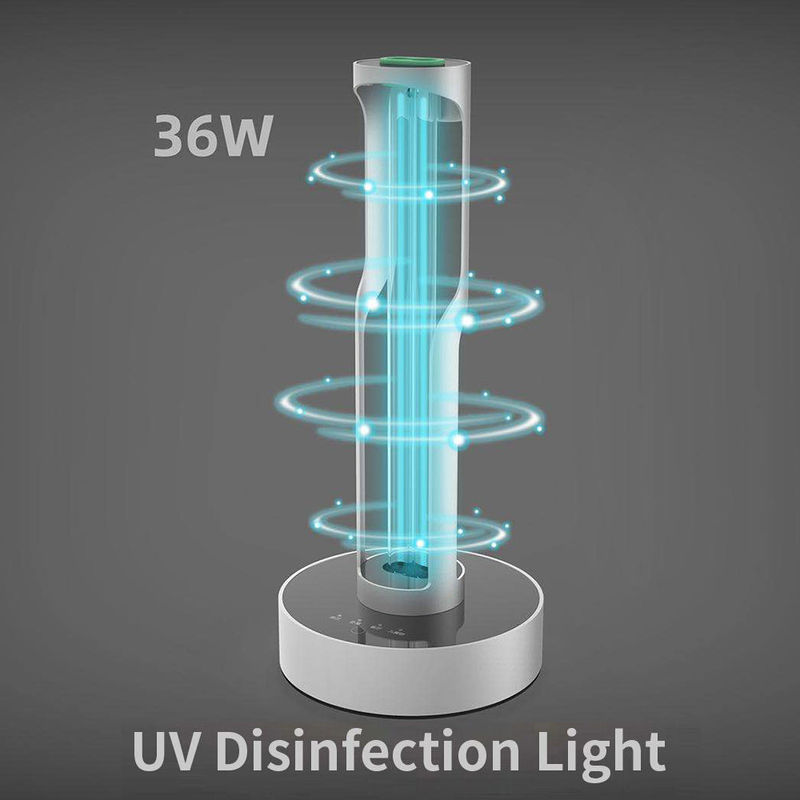AC120V/220V 36W UV Sterilizer Lamp With Touch Sensor Room Sterilization Indoor