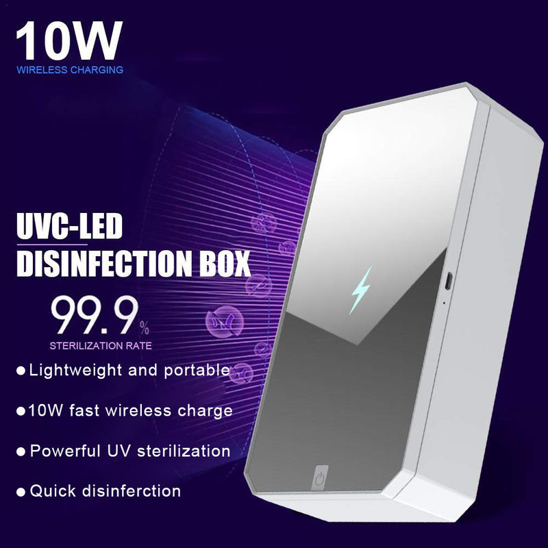 Portable Foldable UV Sterilizer Lamp / Cell Phone Led UV Nano Sterilizer Box