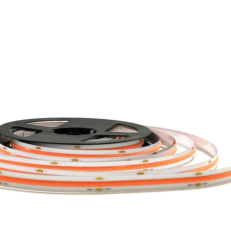 DC24V Flexible COB LED Strip Super Uniform 8W 8mm 480S For Architecture