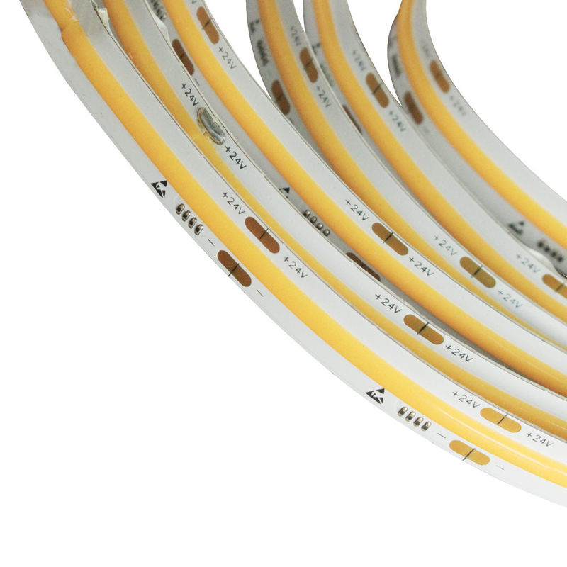 Dotless COB LED Flexible Strip Lights RA90 320CHIP IP20 IP65 IP67