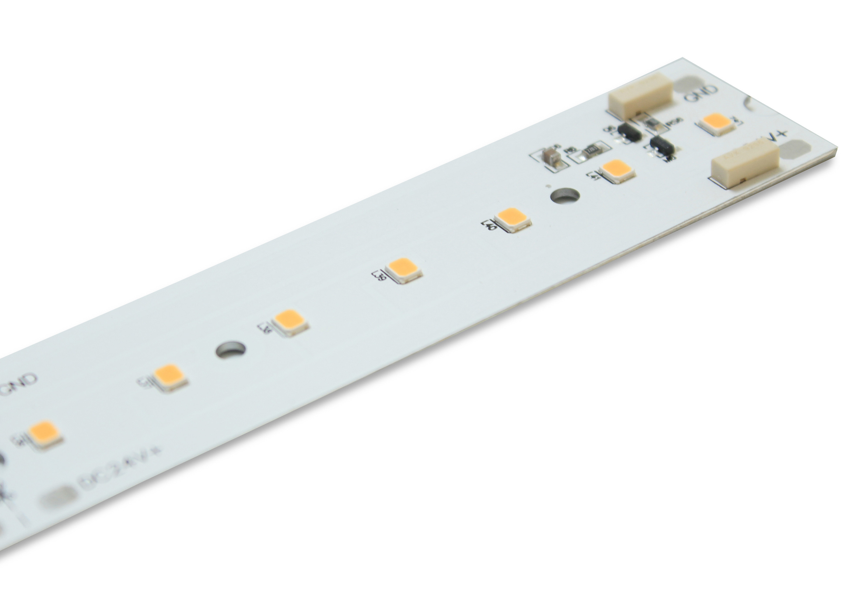 9W DC SMD LED Module , Refond 5730 Linear led light module Aluminum PCB