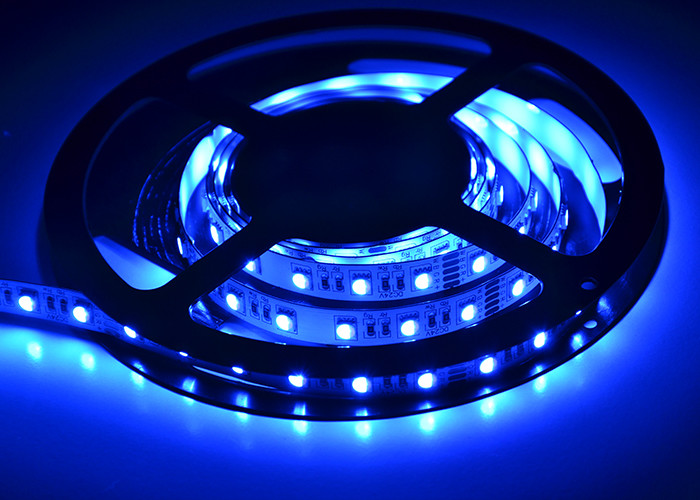 RGB Flexible Strip can be cut into small sections for decorate lighting or back lighting