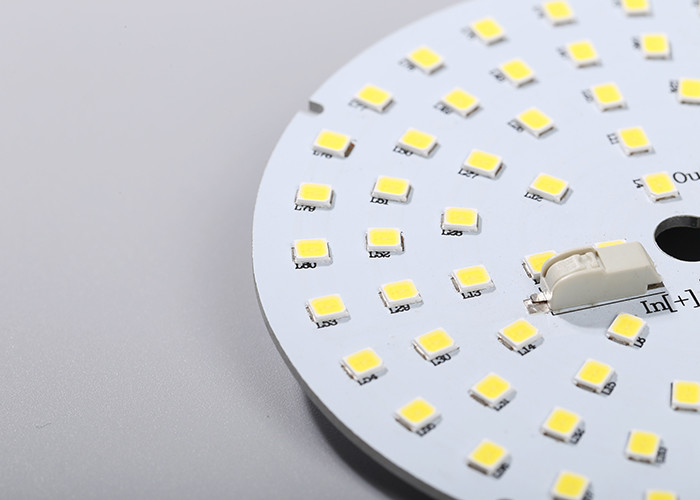 80 Pcs 33v Dc 2835 Smd Led Module , D88mm Round Pcb Led Downlight Module 6000k 100-130lm / W