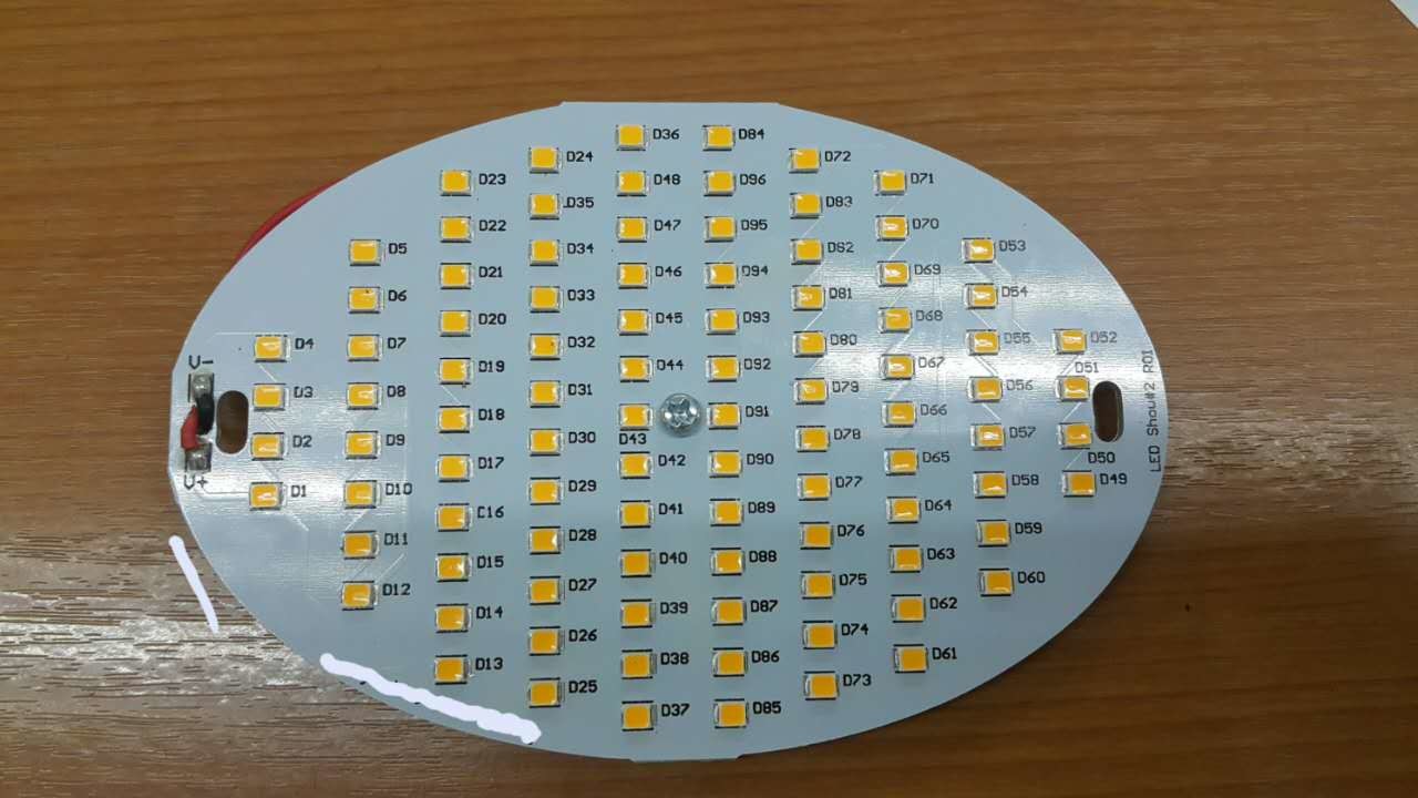 Customized 24V 15W Warm White Elliptical LED Module With Heating Radiator for Booth Lighting