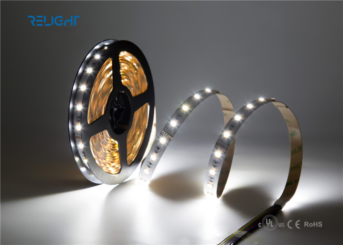 High Capacity SMD 5050 Waterproof LED Strip Lights 5m IP20 / IP65 12V Copper Material
