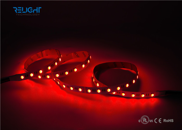 RGB colorful flexible strip light for decoration waterproofed for outdoor use