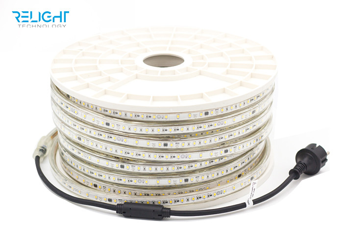 Waterproof IP65 Flexible LED Strip Lights 110v/230v For Outdoor Use