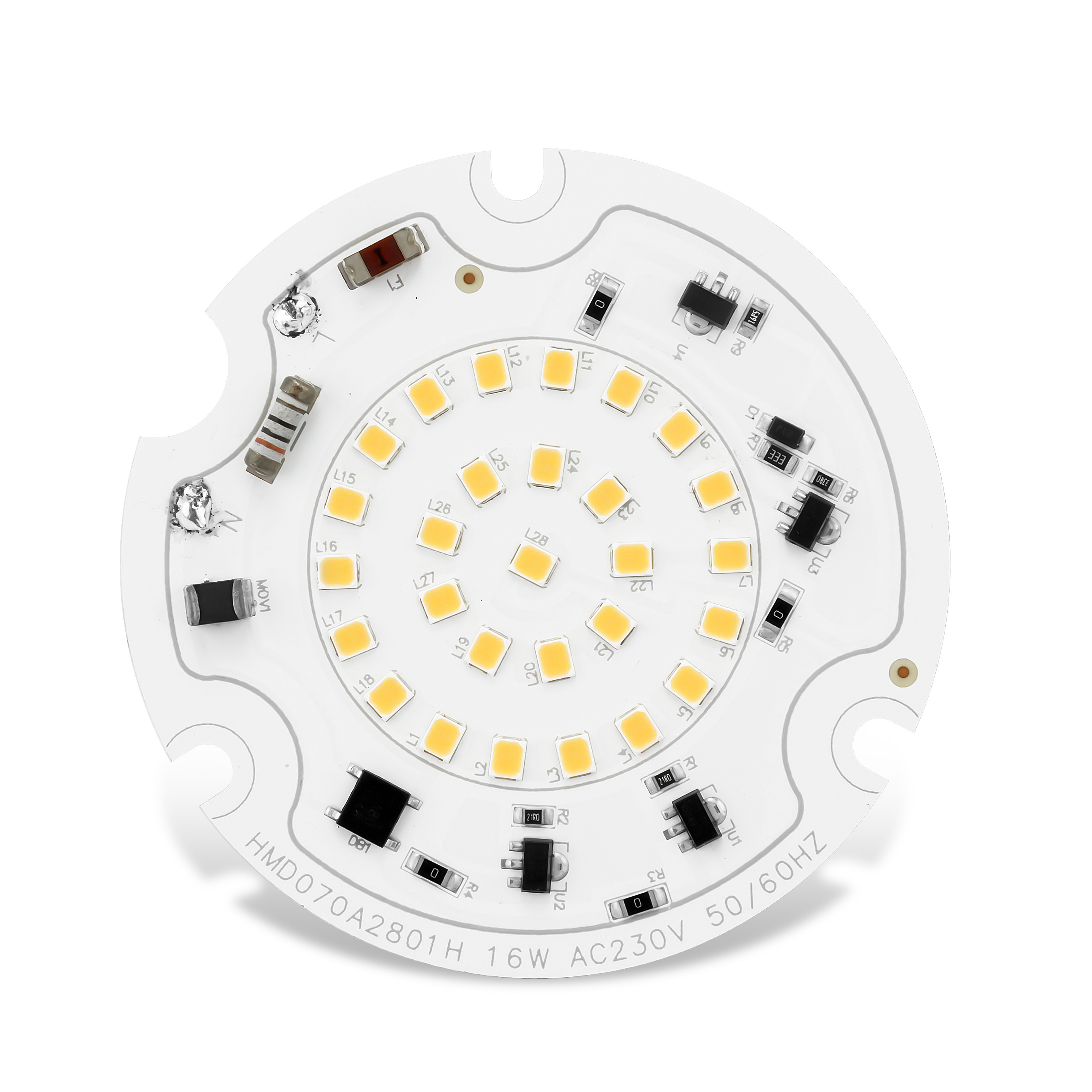 High Quality 2835 Round AC LED Module D100mm for Ceiling / Down Light