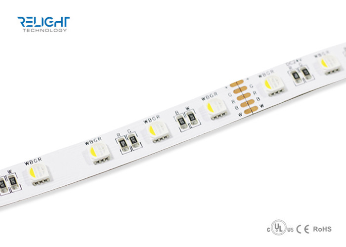 waterproof led flexible strip lights smd5050 5m 300leds DC24V RGB+W