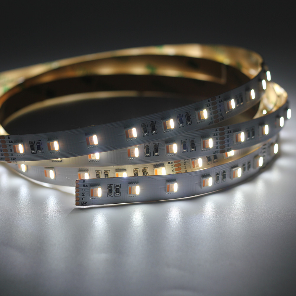 Relight LED Tape Strip DC 12V 24V SMD5050 RGB decorative LED flexible strip