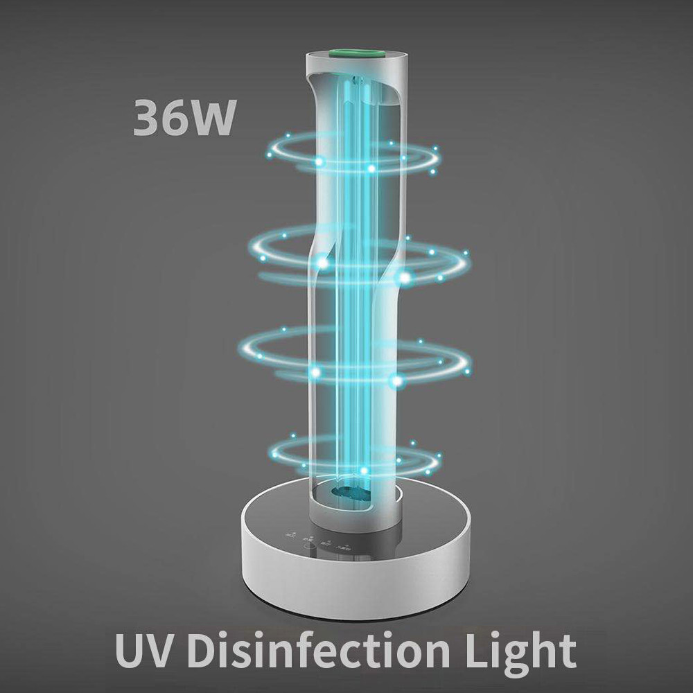 AC120V/220V 36W UV Sterilizer Lamp With Touch Sensor Room Sterilization Indoor