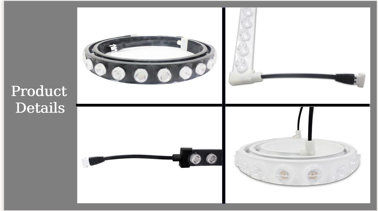 SMD2835 Flex LED Strip Lights Silicone Material High Efficacy 130LM/W - 170LM/W